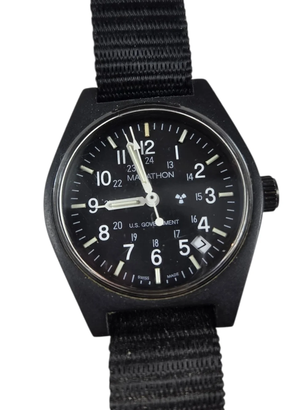 Marathon Black GPM MIL-PRF-46374G Military Issue Watch